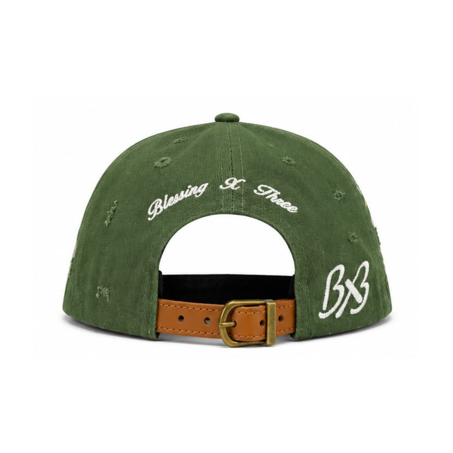 BX3 Raw Snapback - Army Green