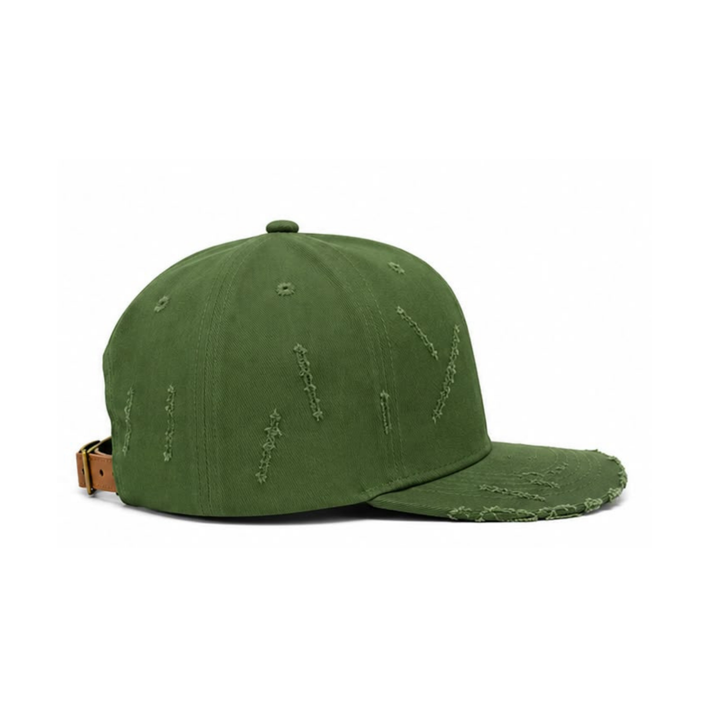 BX3 Raw Snapback - Army Green
