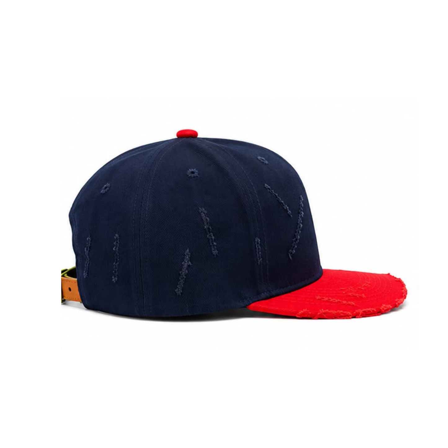BX3 Raw Snapback - Navy/Red