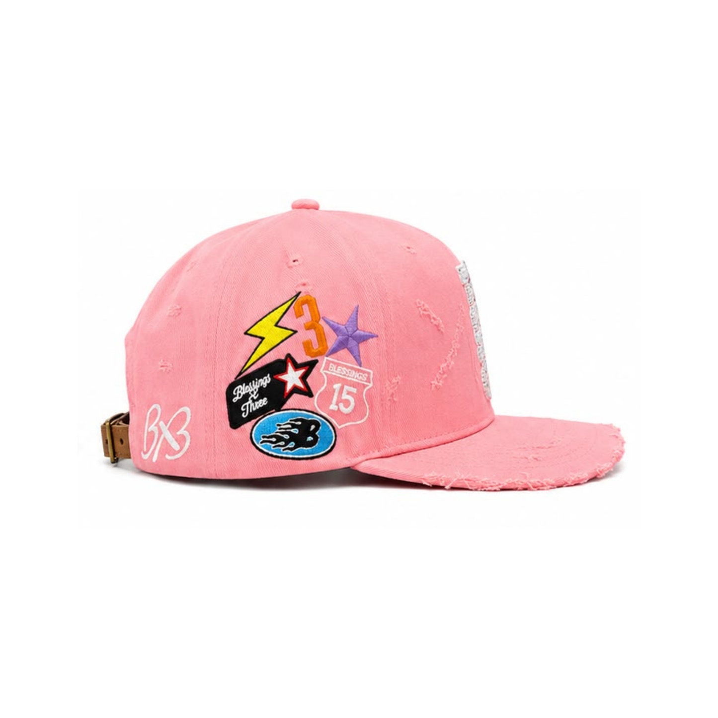 BX3 Raw Snapback - Pink